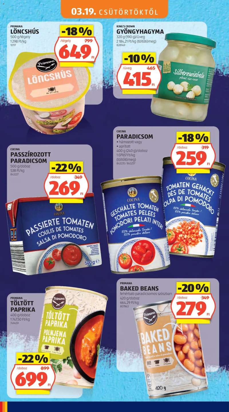 Aldi Aldi akciós újság 12 oldal