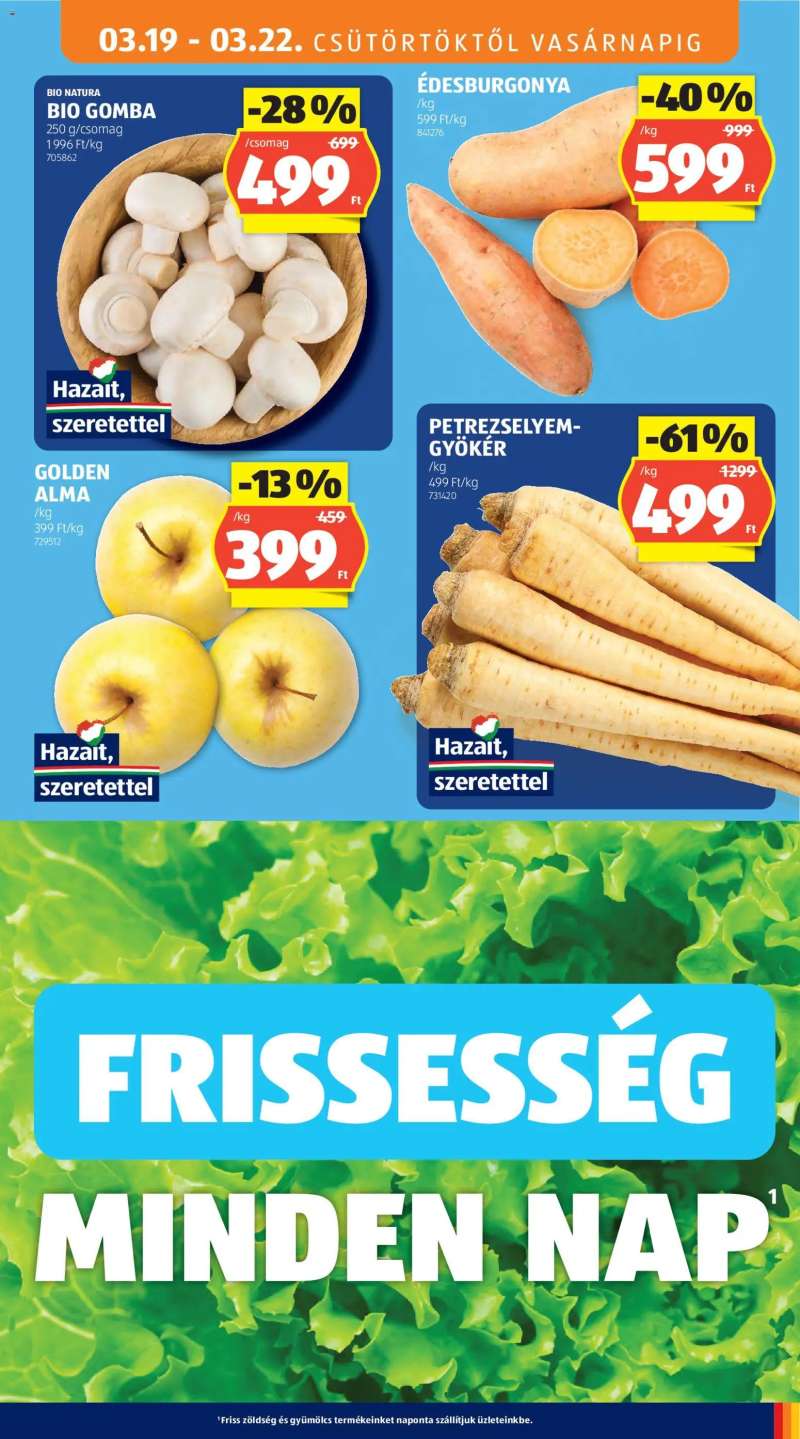 Aldi Aldi akciós újság 27 oldal