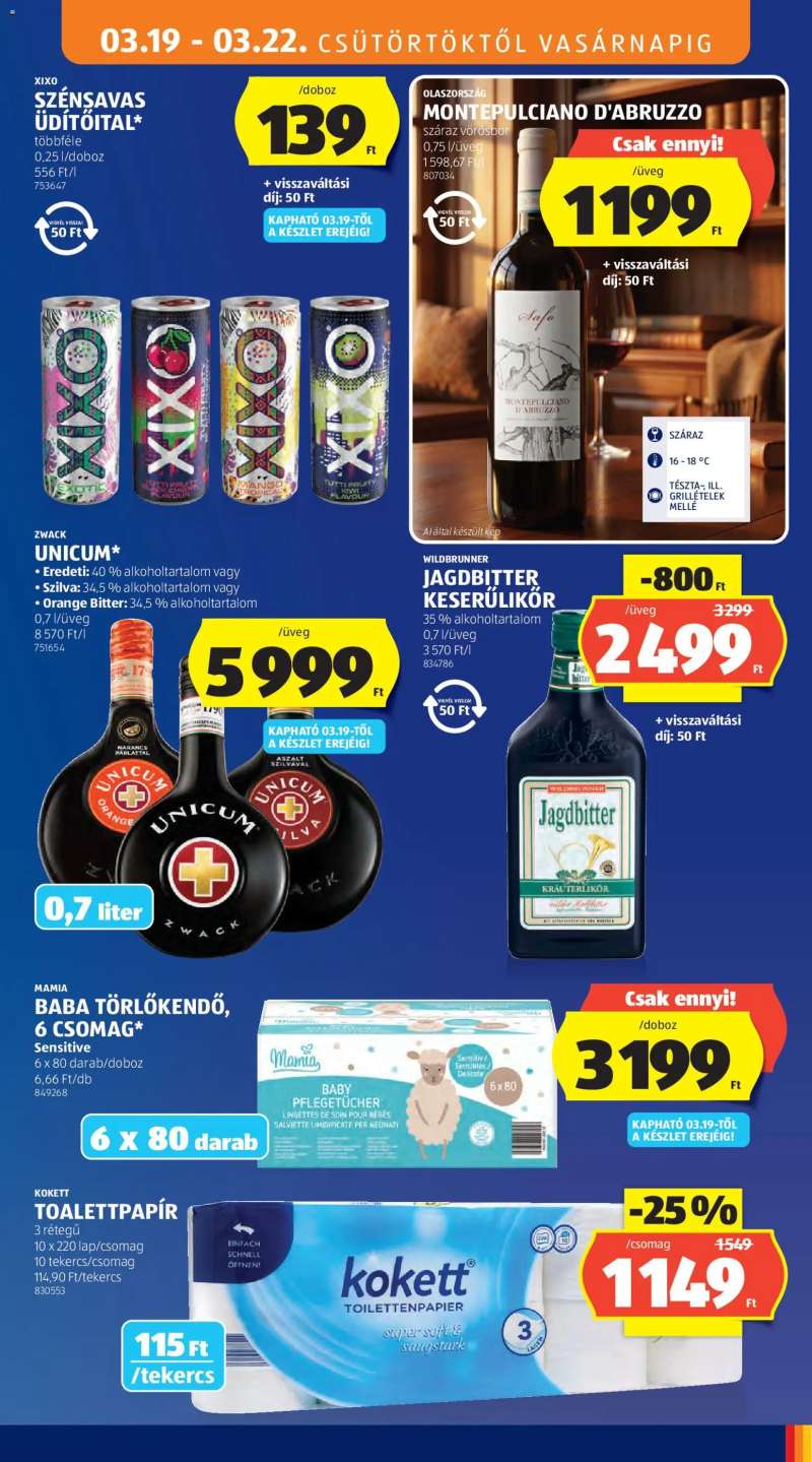 Aldi Aldi akciós újság 35 oldal