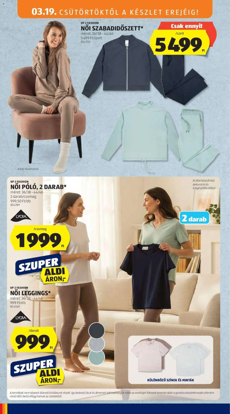 Aldi Aldi akciós újság 40 oldal