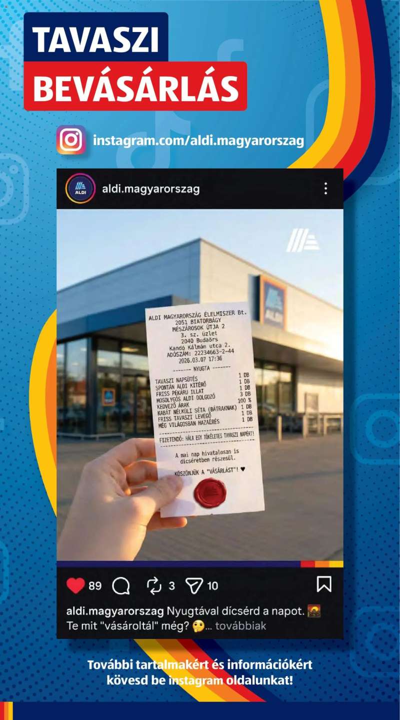 Aldi Aldi akciós újság 48 oldal