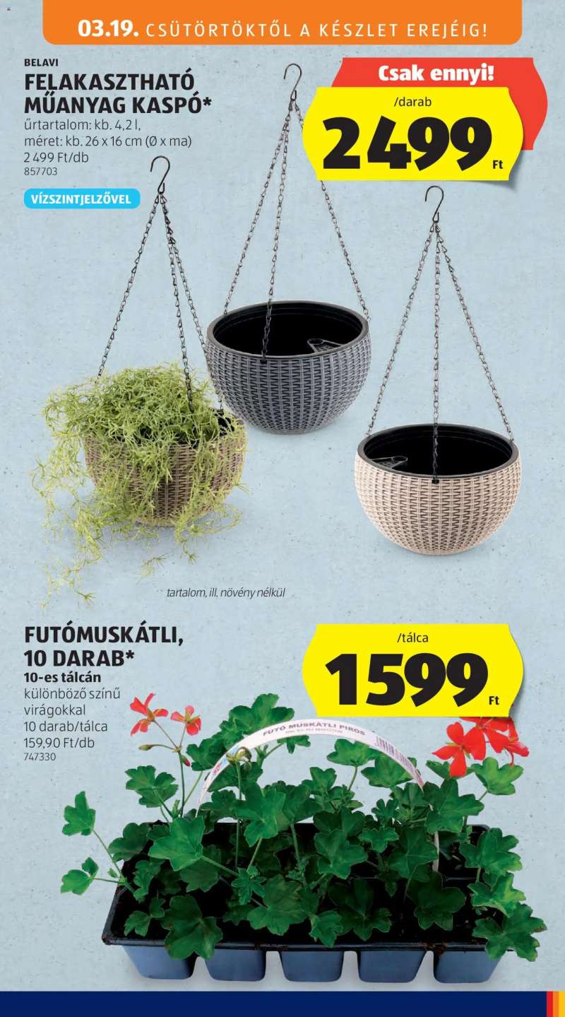 Aldi Aldi akciós újság 49 oldal