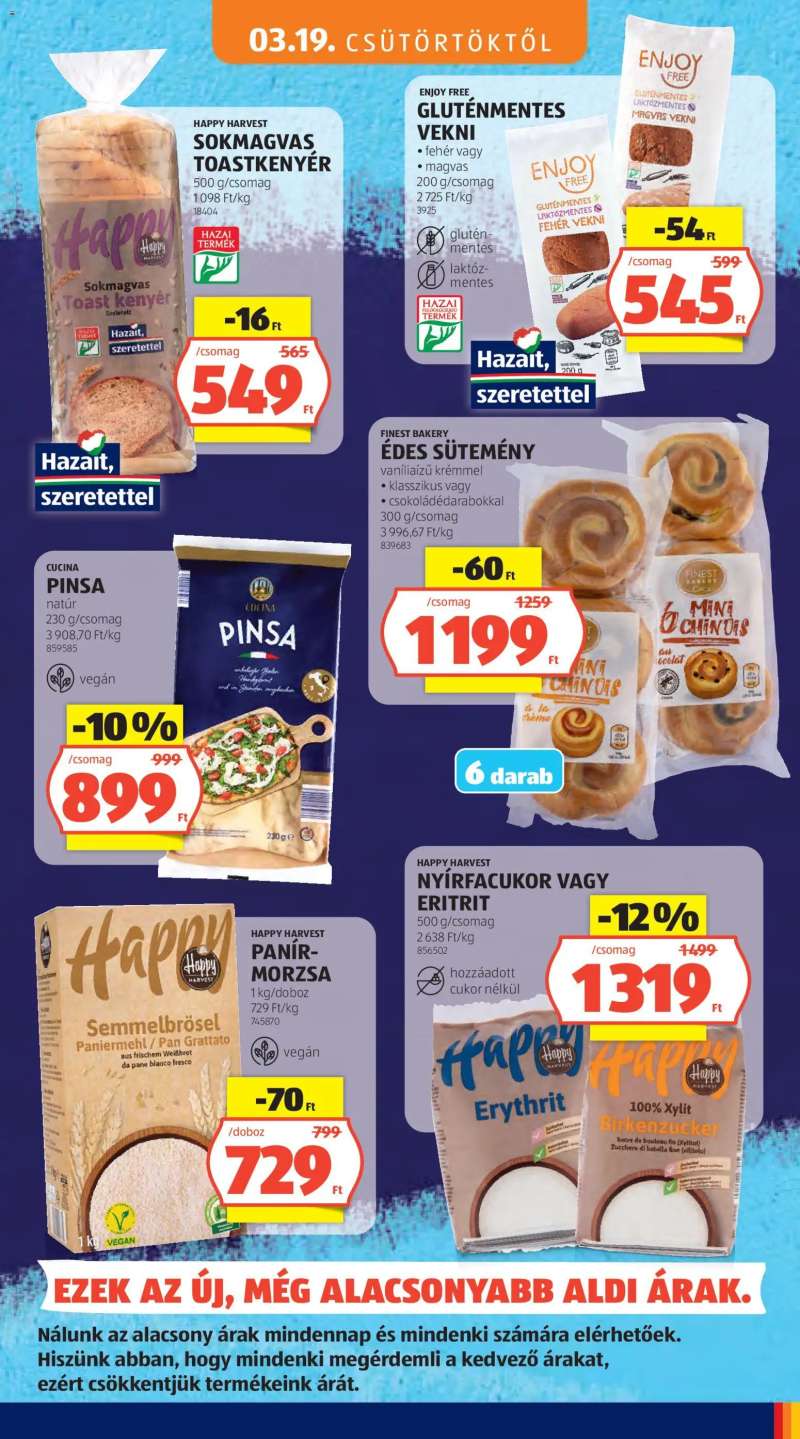 Aldi Aldi akciós újság 5 oldal