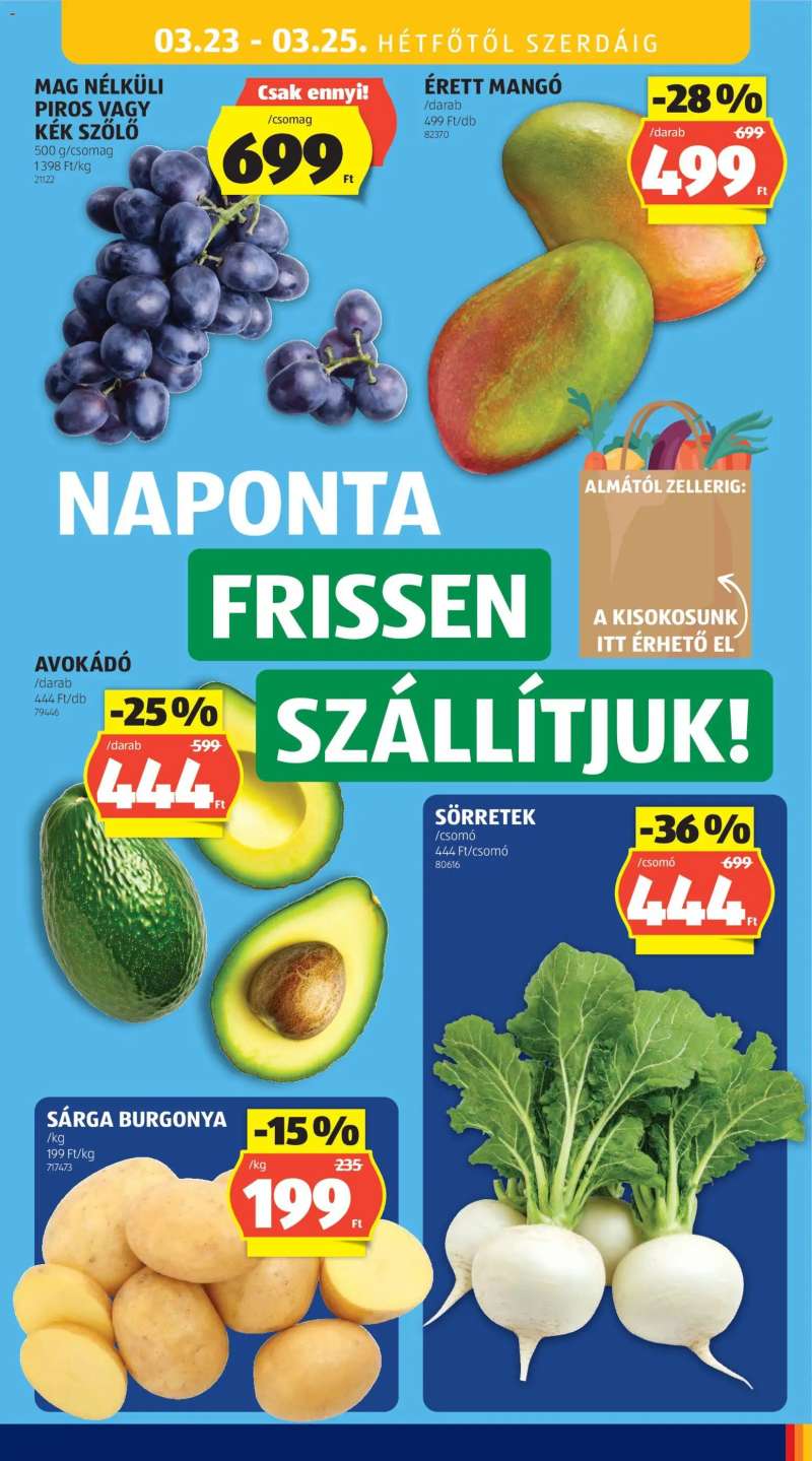 Aldi Aldi akciós újság 53 oldal