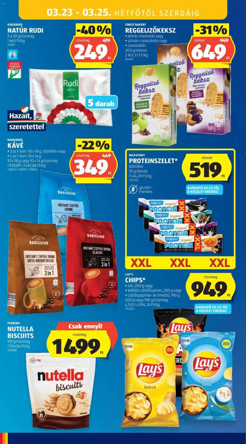 Aldi Aldi akciós újság 60 oldal