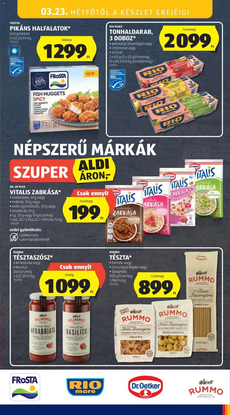 Aldi Aldi akciós újság 67 oldal