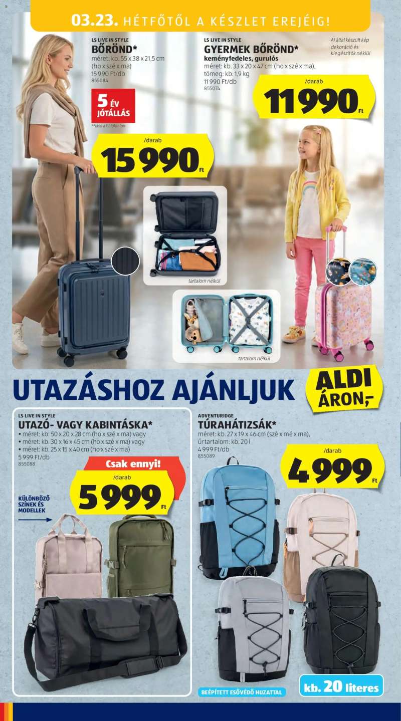 Aldi Aldi akciós újság 74 oldal