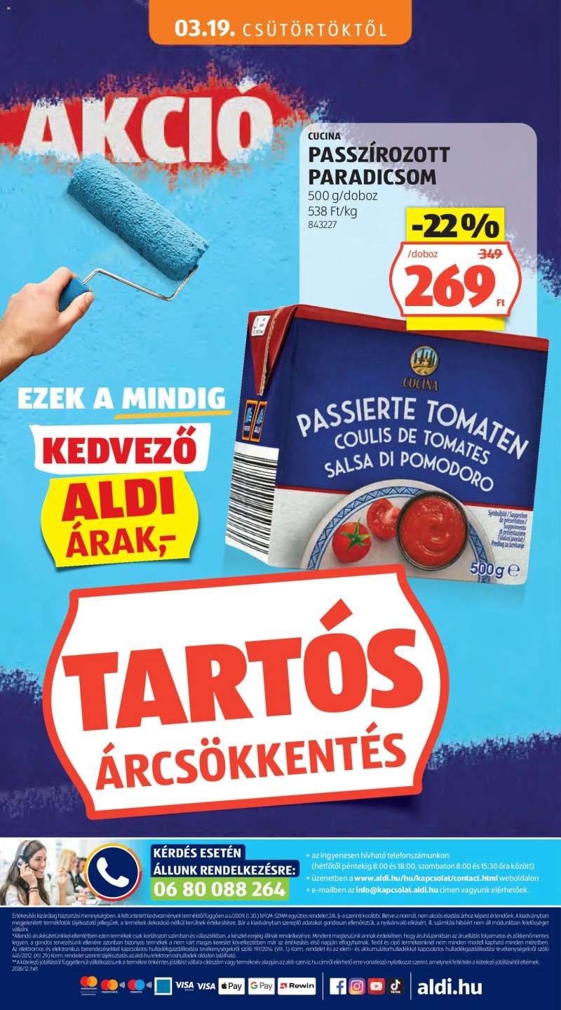 Aldi Aldi akciós újság 80 oldal
