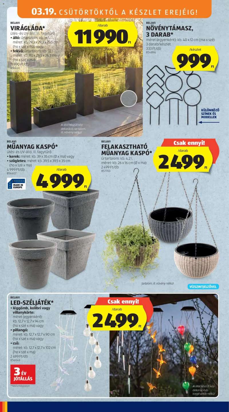 Aldi Aldi Középső sor termékei 10 oldal