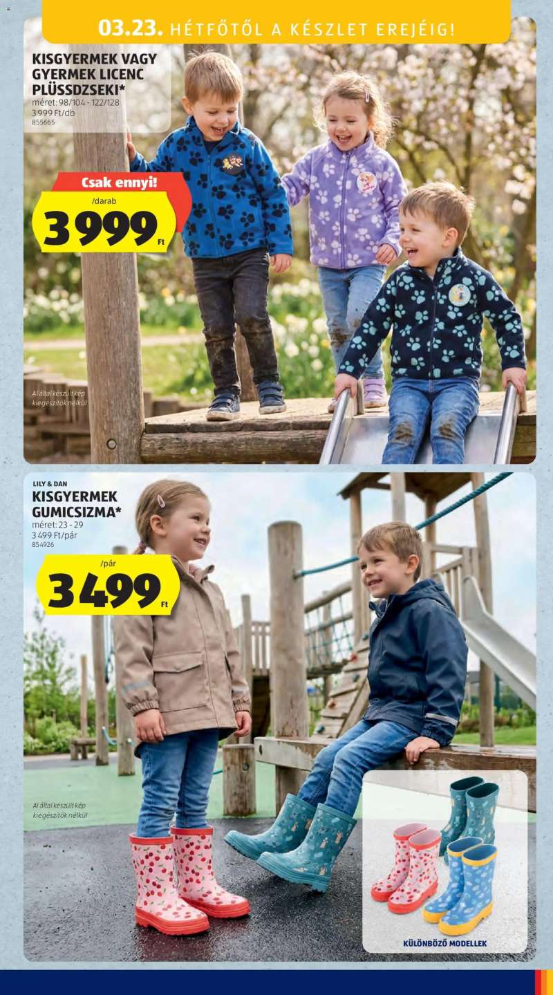 Aldi Aldi Középső sor termékei 15 oldal