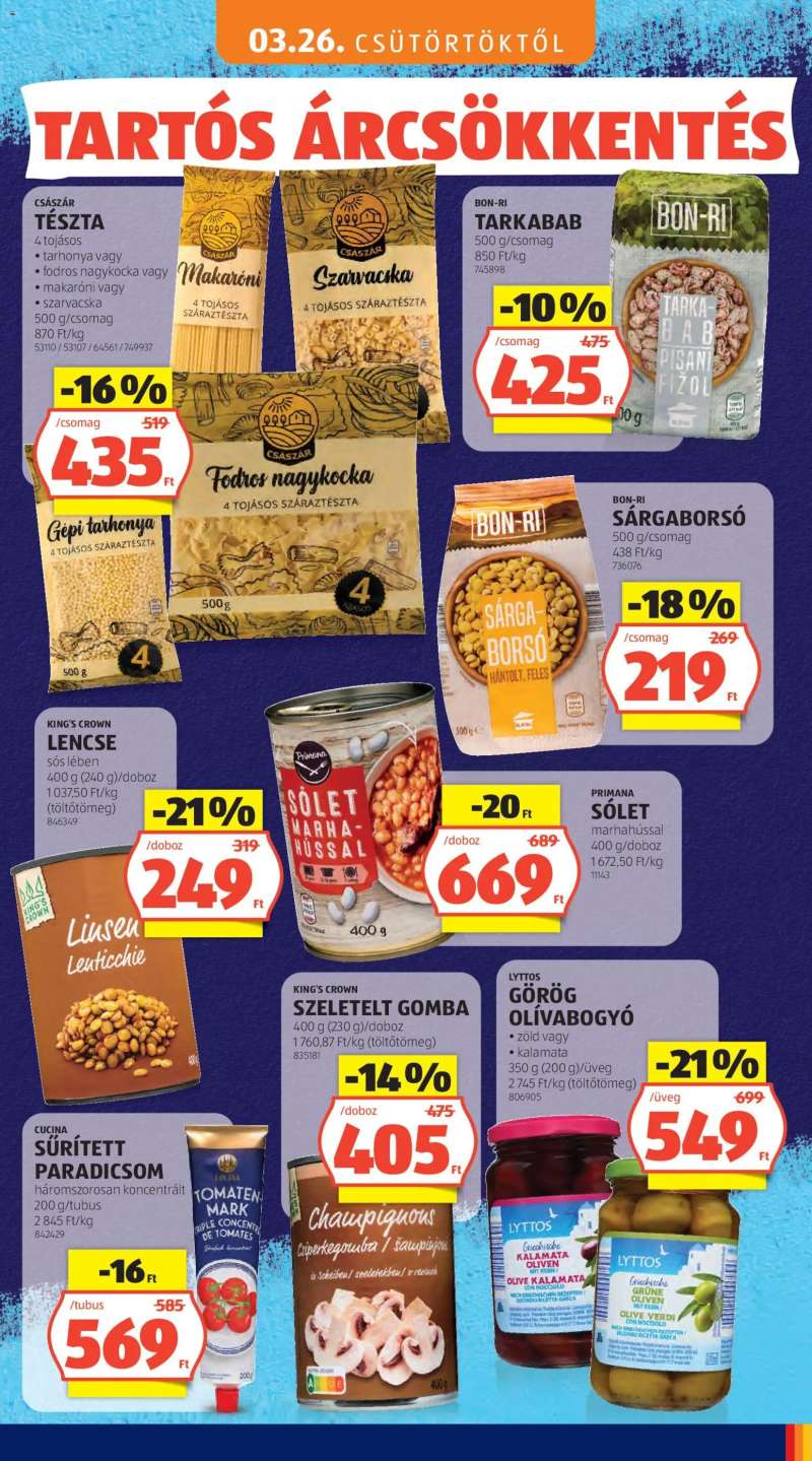 Aldi Aldi akciós újság 11 oldal