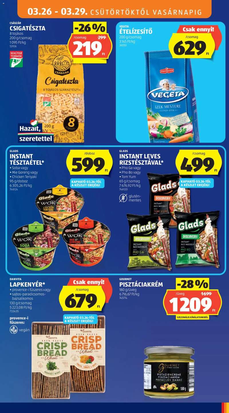Aldi Aldi akciós újság 29 oldal