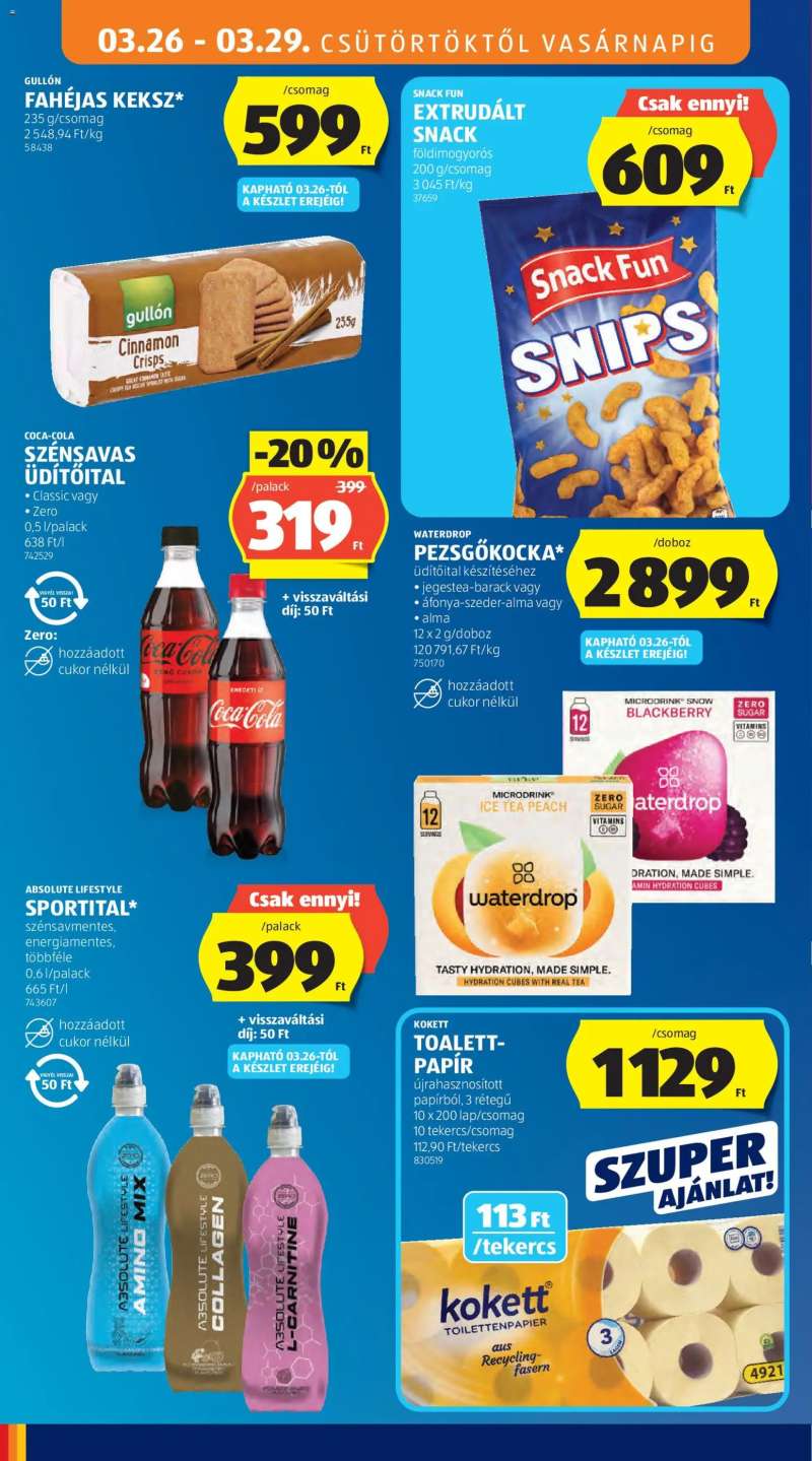 Aldi Aldi akciós újság 30 oldal