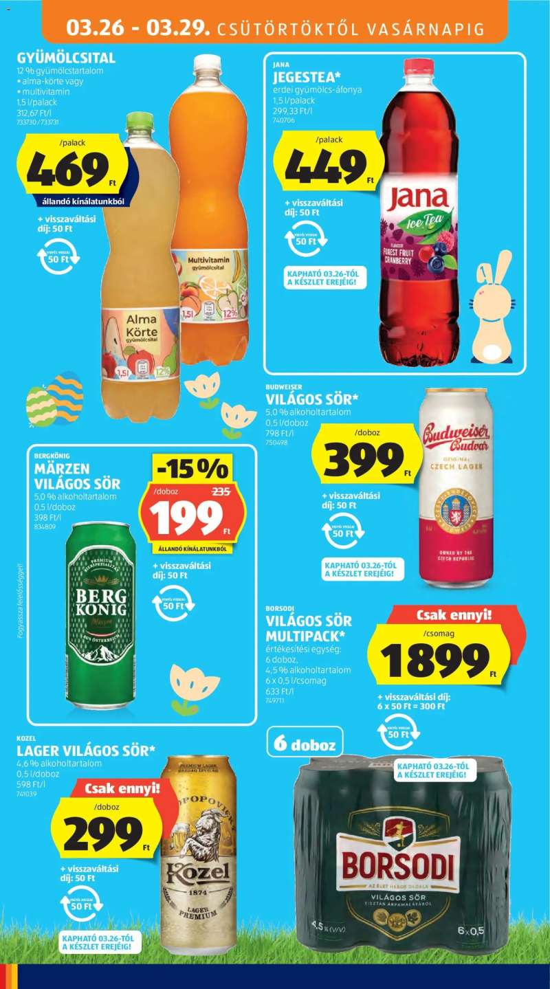 Aldi Aldi akciós újság 36 oldal