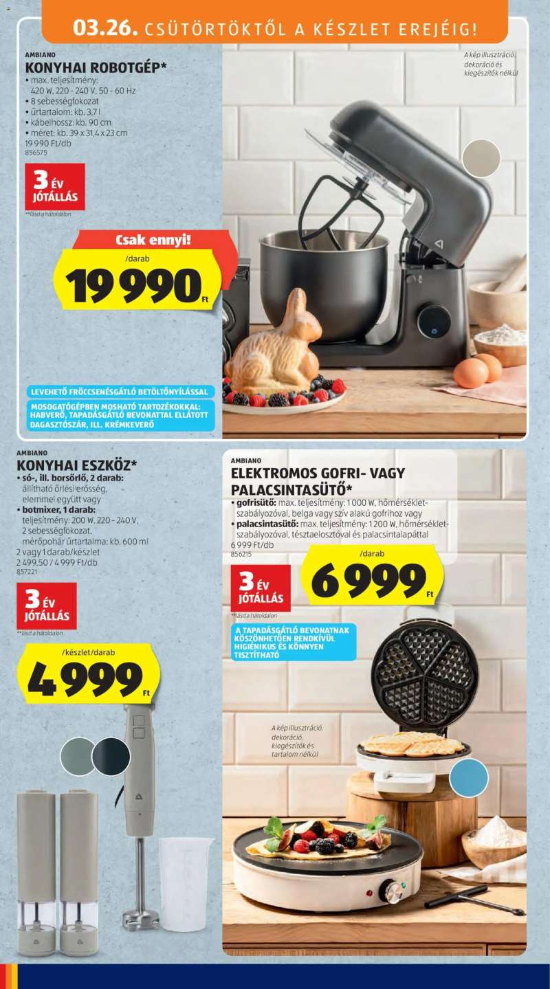 Aldi Aldi akciós újság 38 oldal