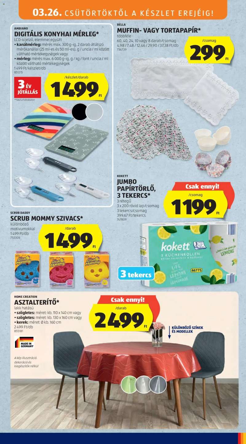 Aldi Aldi akciós újság 41 oldal