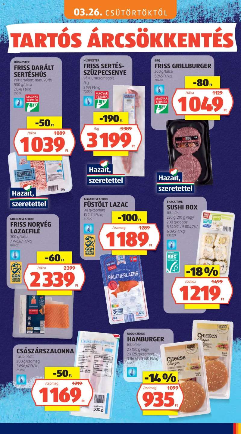 Aldi Aldi akciós újság 5 oldal