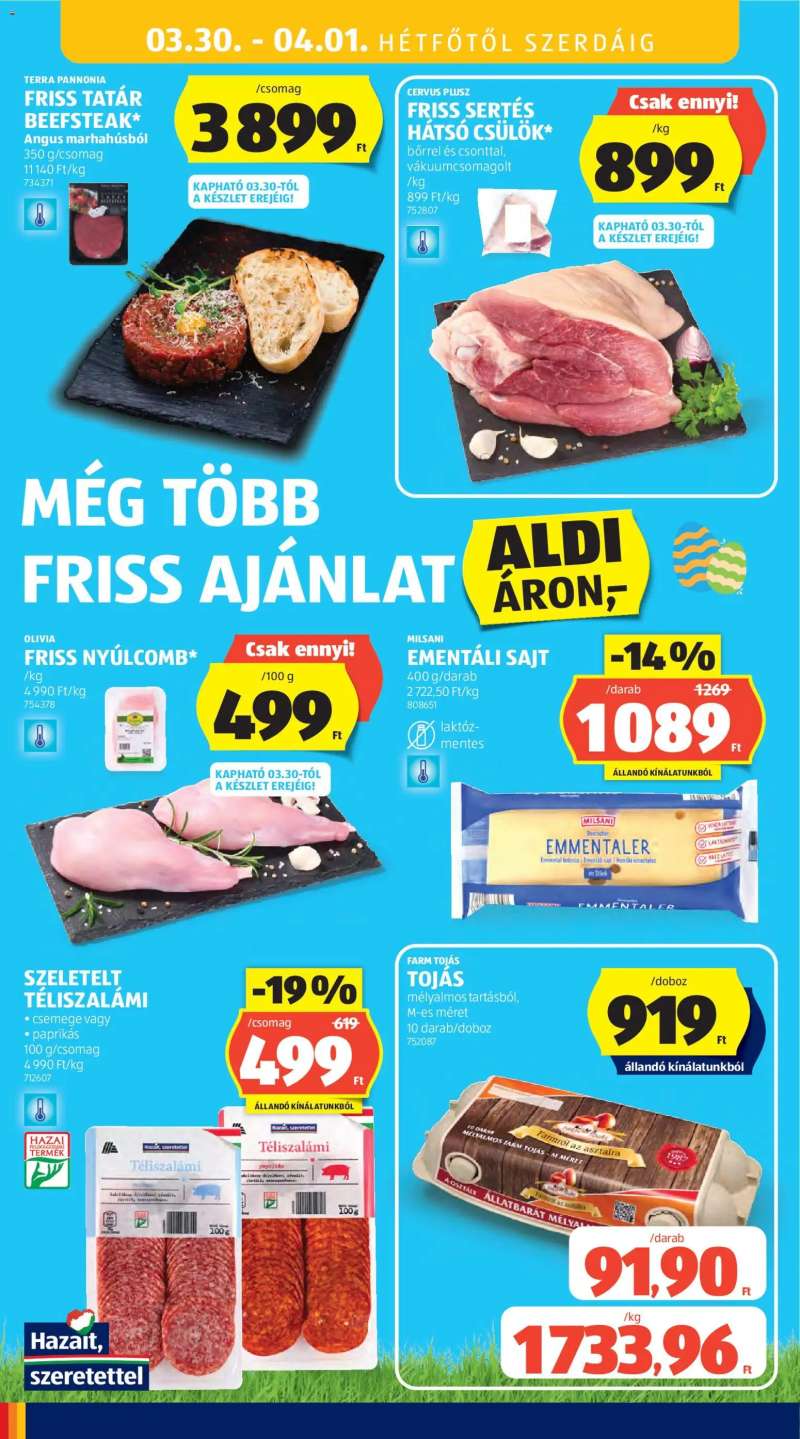 Aldi Aldi akciós újság 54 oldal