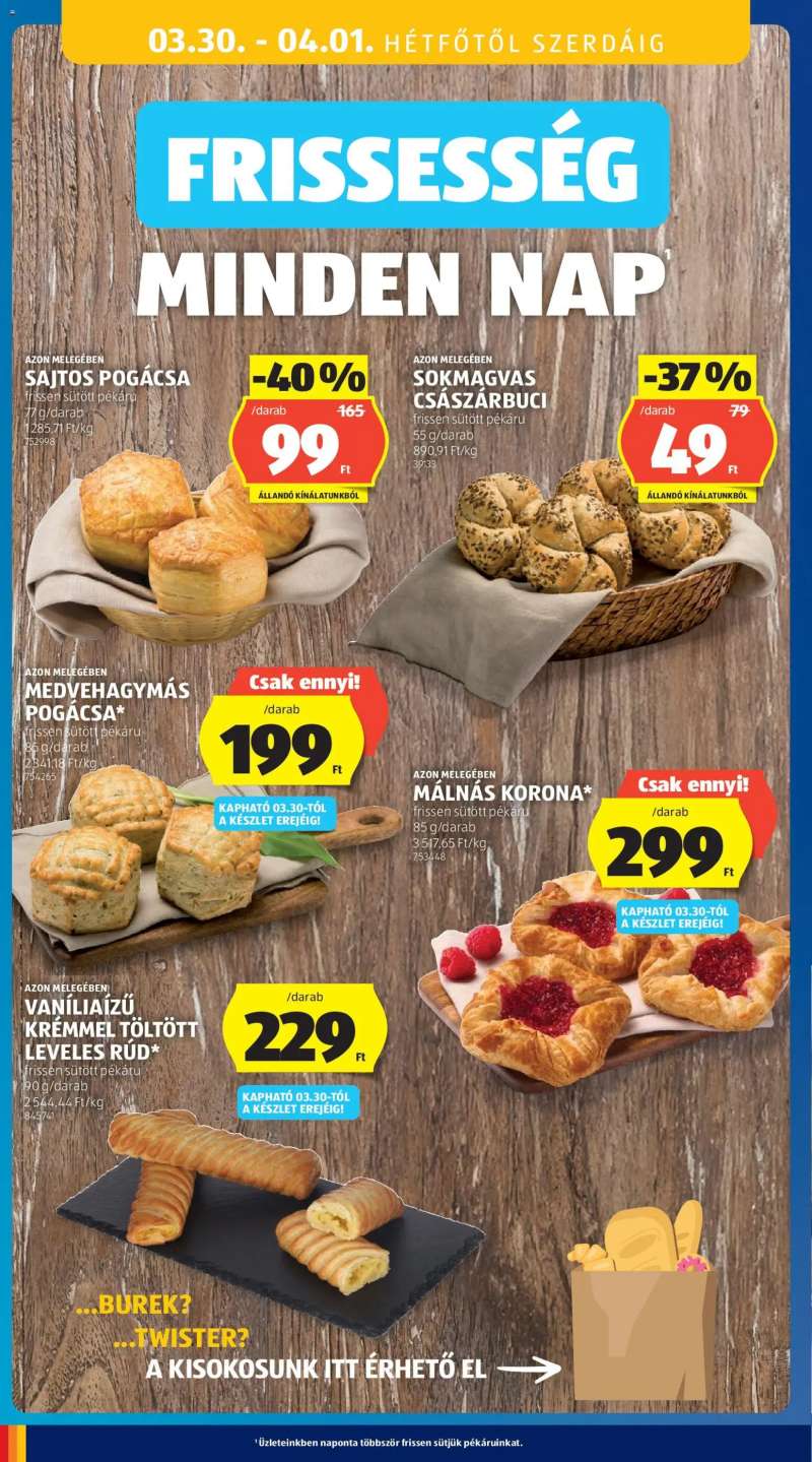 Aldi Aldi akciós újság 60 oldal