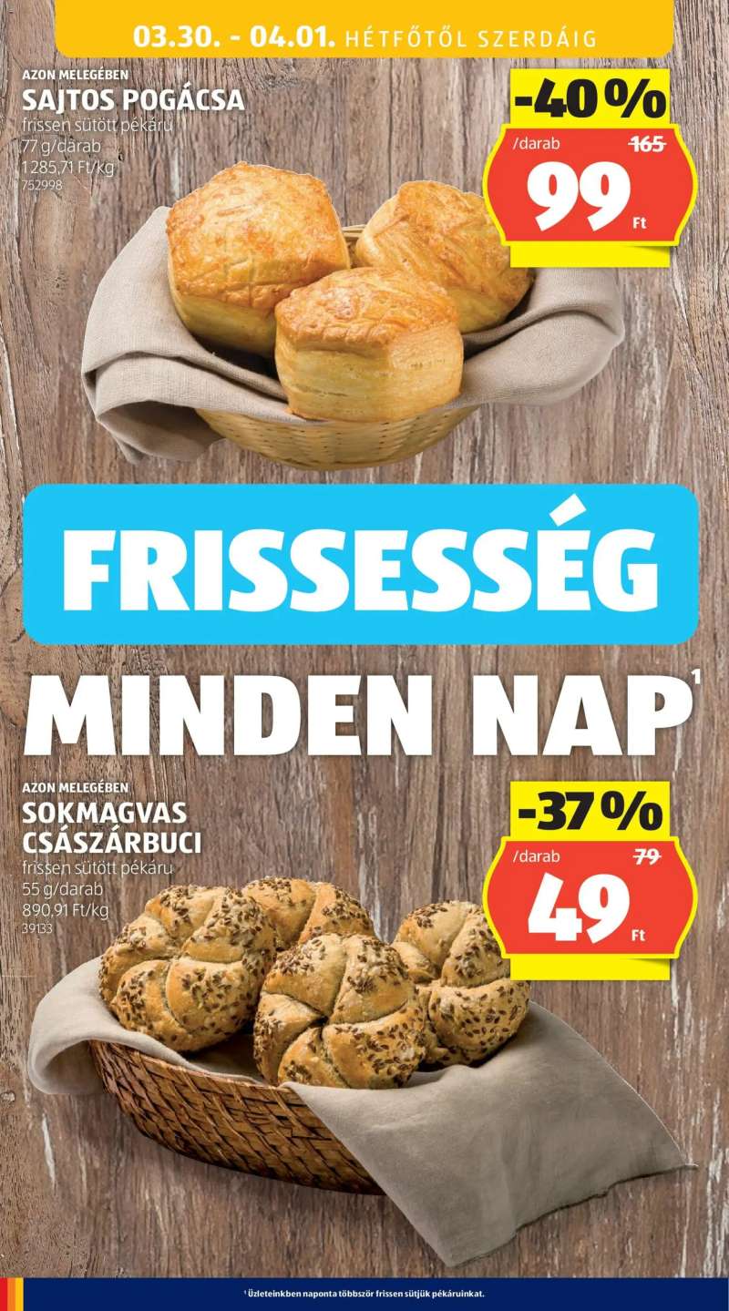 Aldi Aldi akciós újság 64 oldal