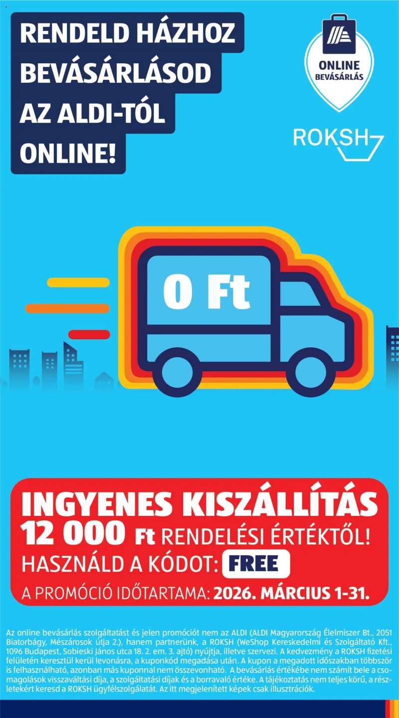 Aldi Aldi Középső sor termékei 11 oldal