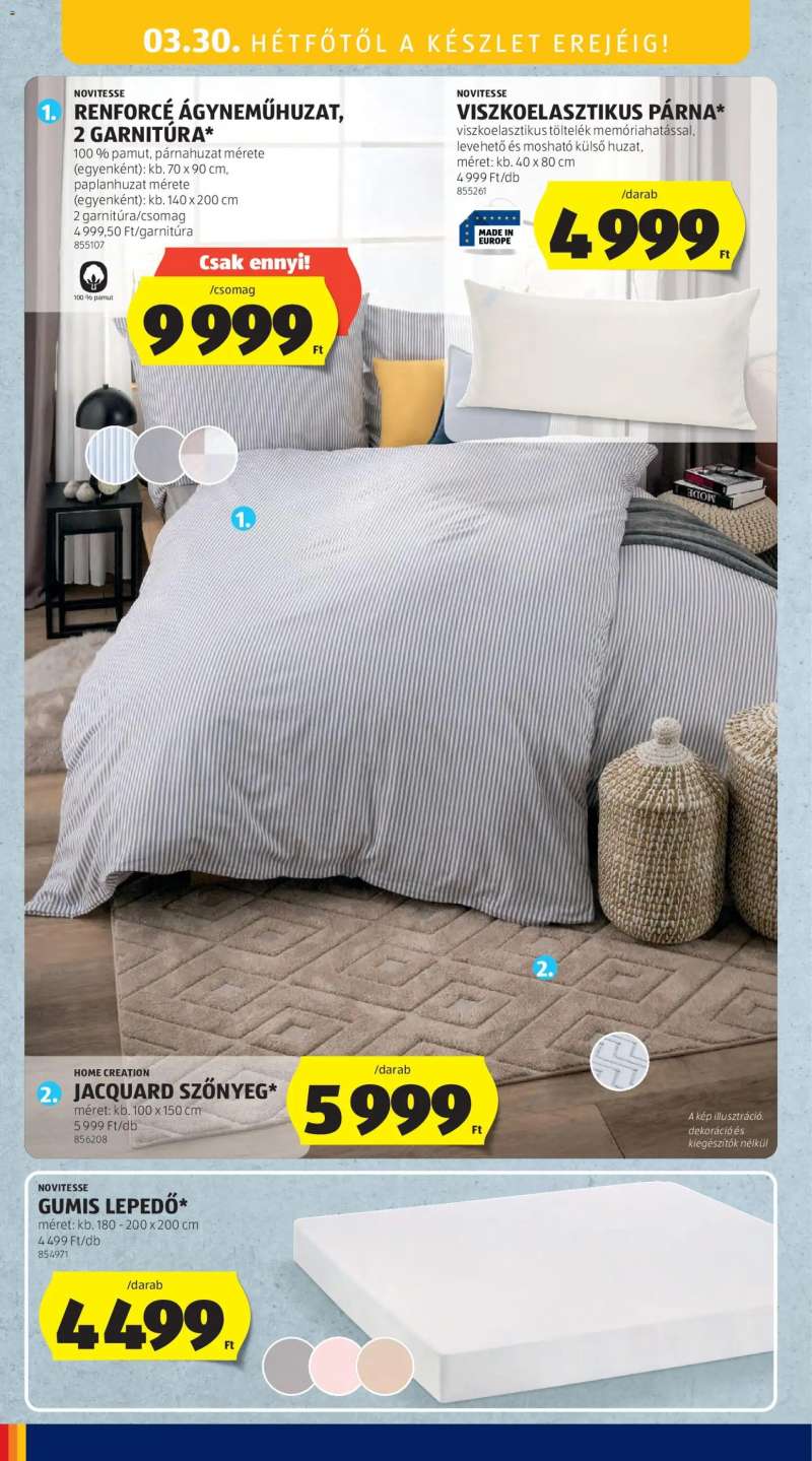 Aldi Aldi Középső sor termékei 18 oldal