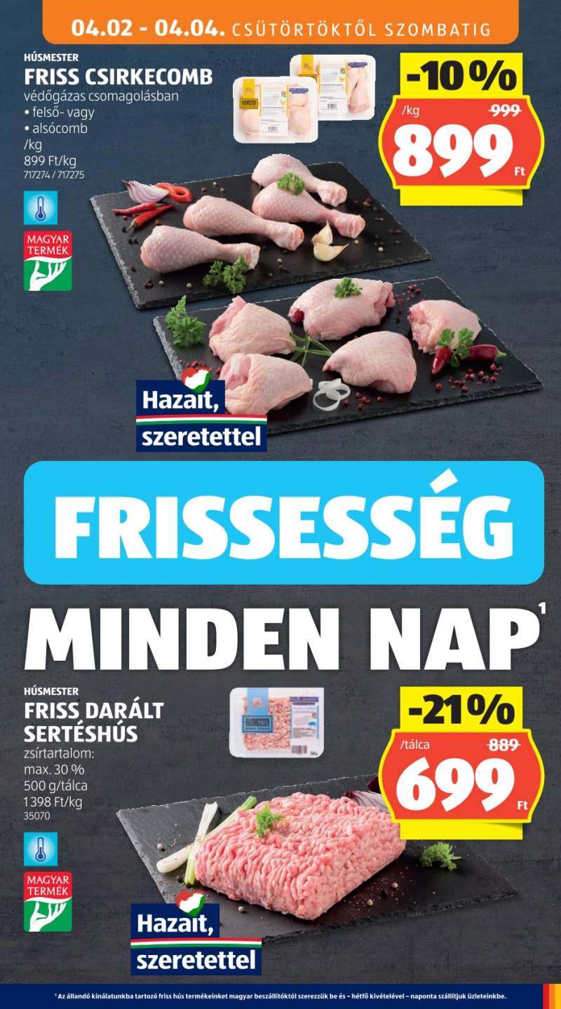 Aldi Akciós Újság 15 oldal