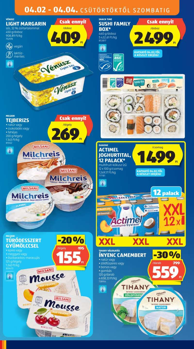 Aldi Akciós Újság 16 oldal