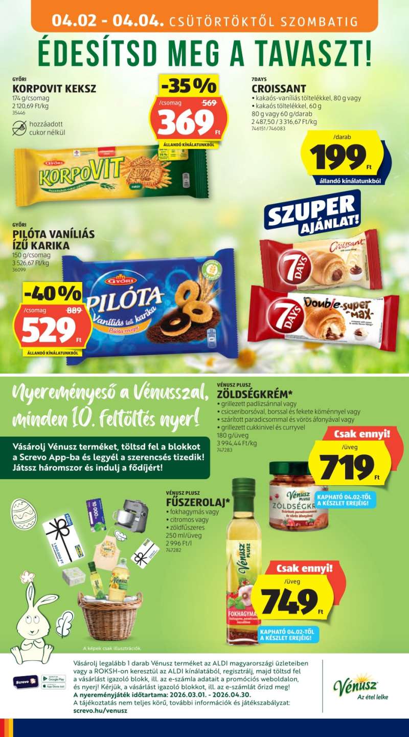 Aldi Akciós Újság 20 oldal