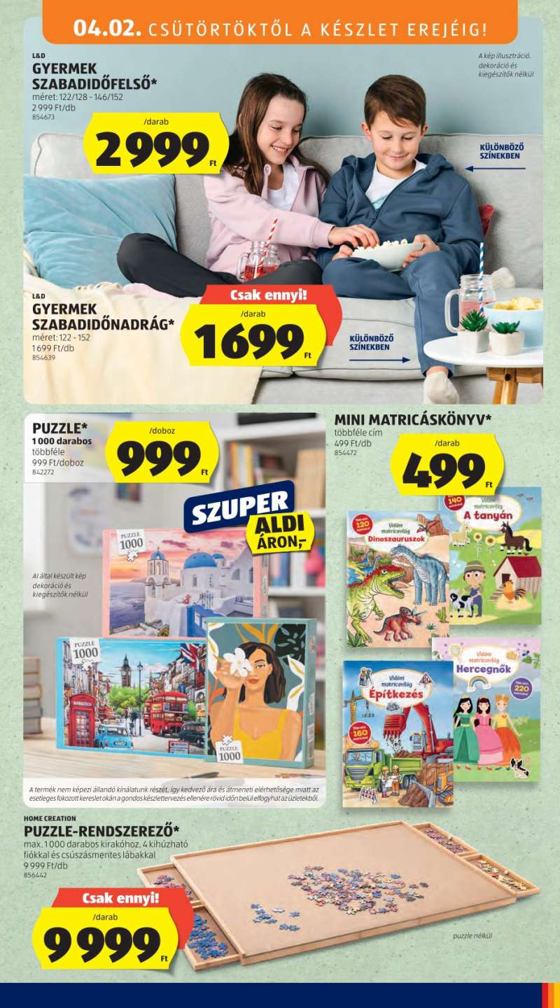 Aldi Akciós Újság 29 oldal