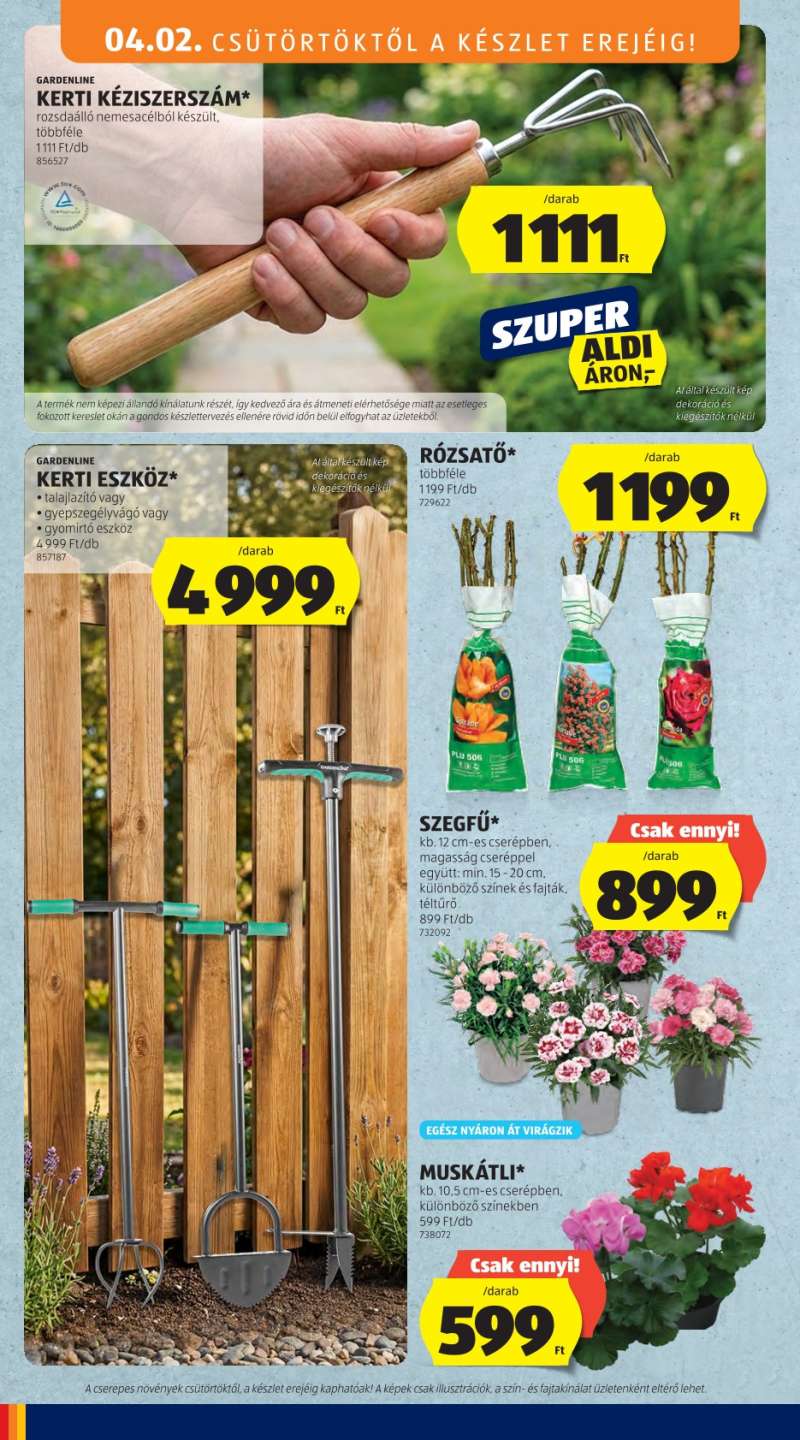 Aldi Akciós Újság 32 oldal