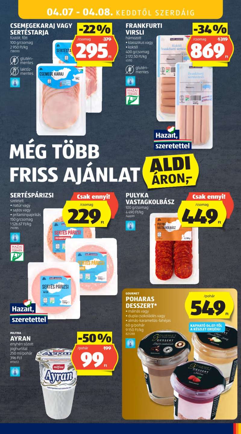 Aldi Akciós Újság 35 oldal