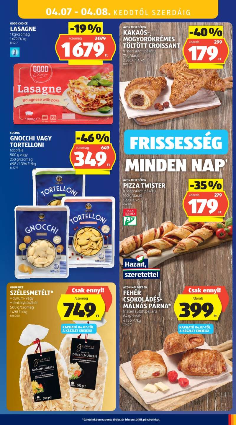 Aldi Akciós Újság 41 oldal