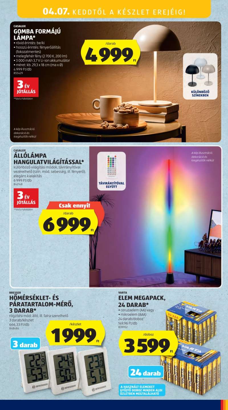 Aldi Akciós Újság 45 oldal