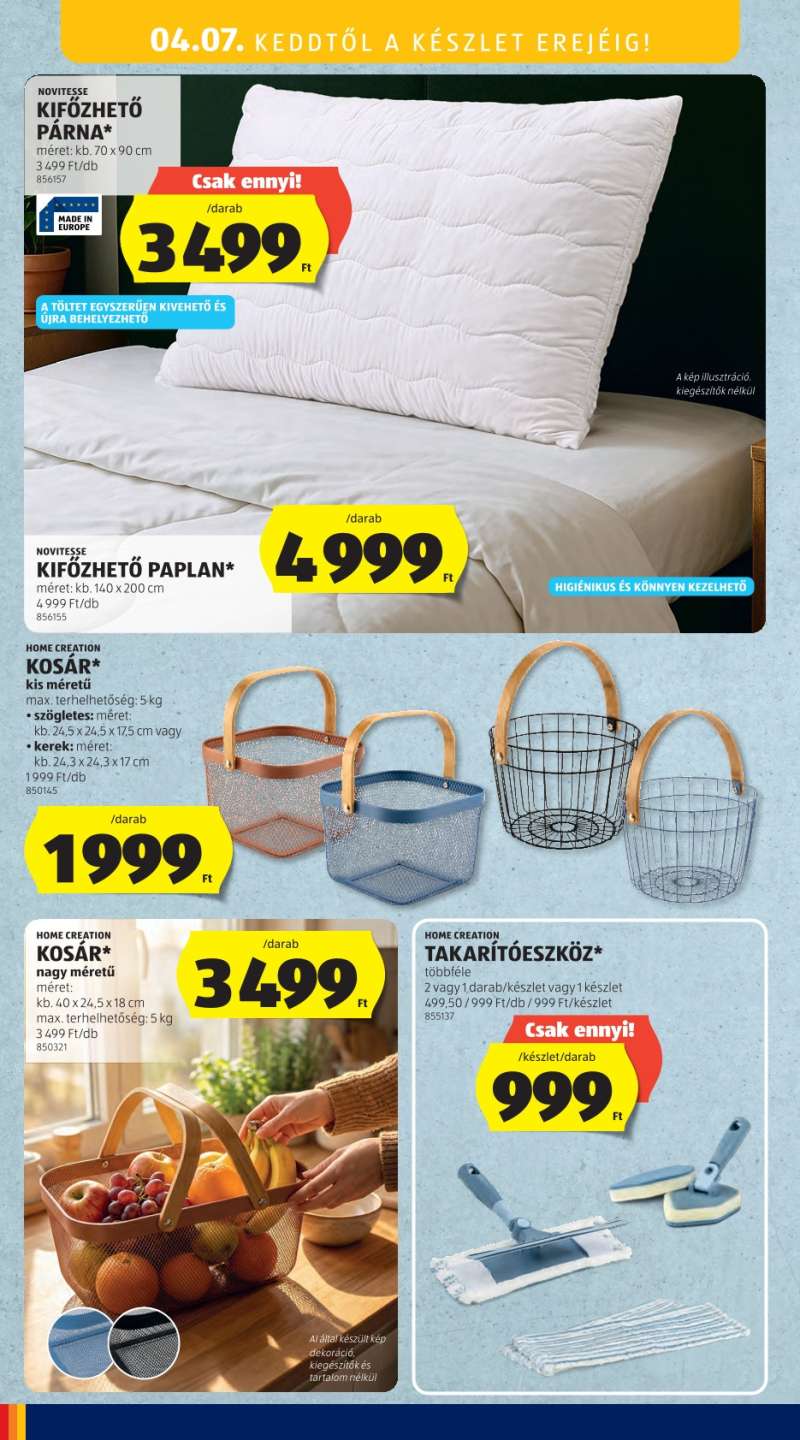 Aldi Akciós Újság 46 oldal