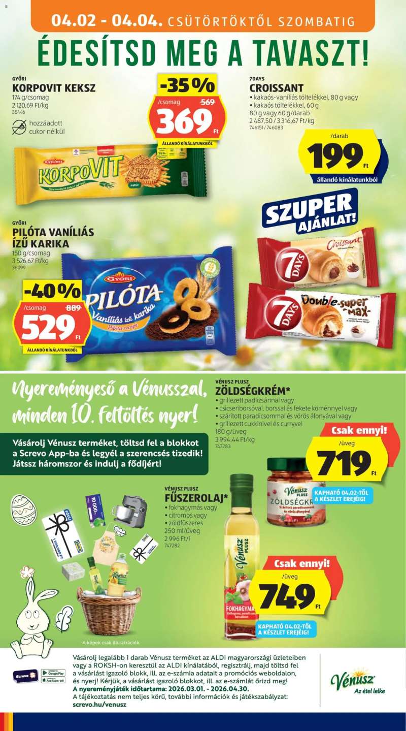 Aldi Aldi akciós újság 20 oldal