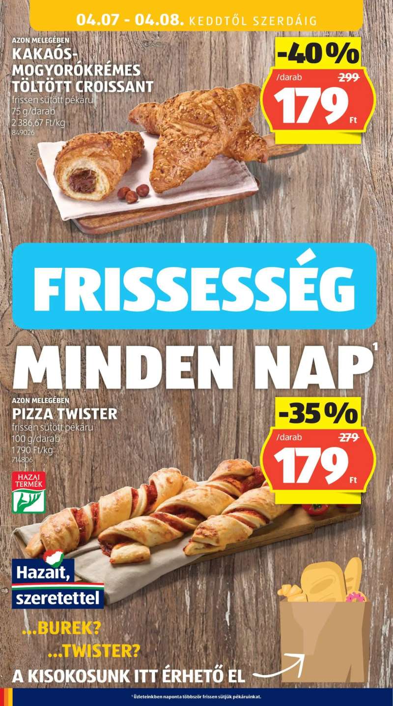 Aldi Aldi akciós újság 36 oldal