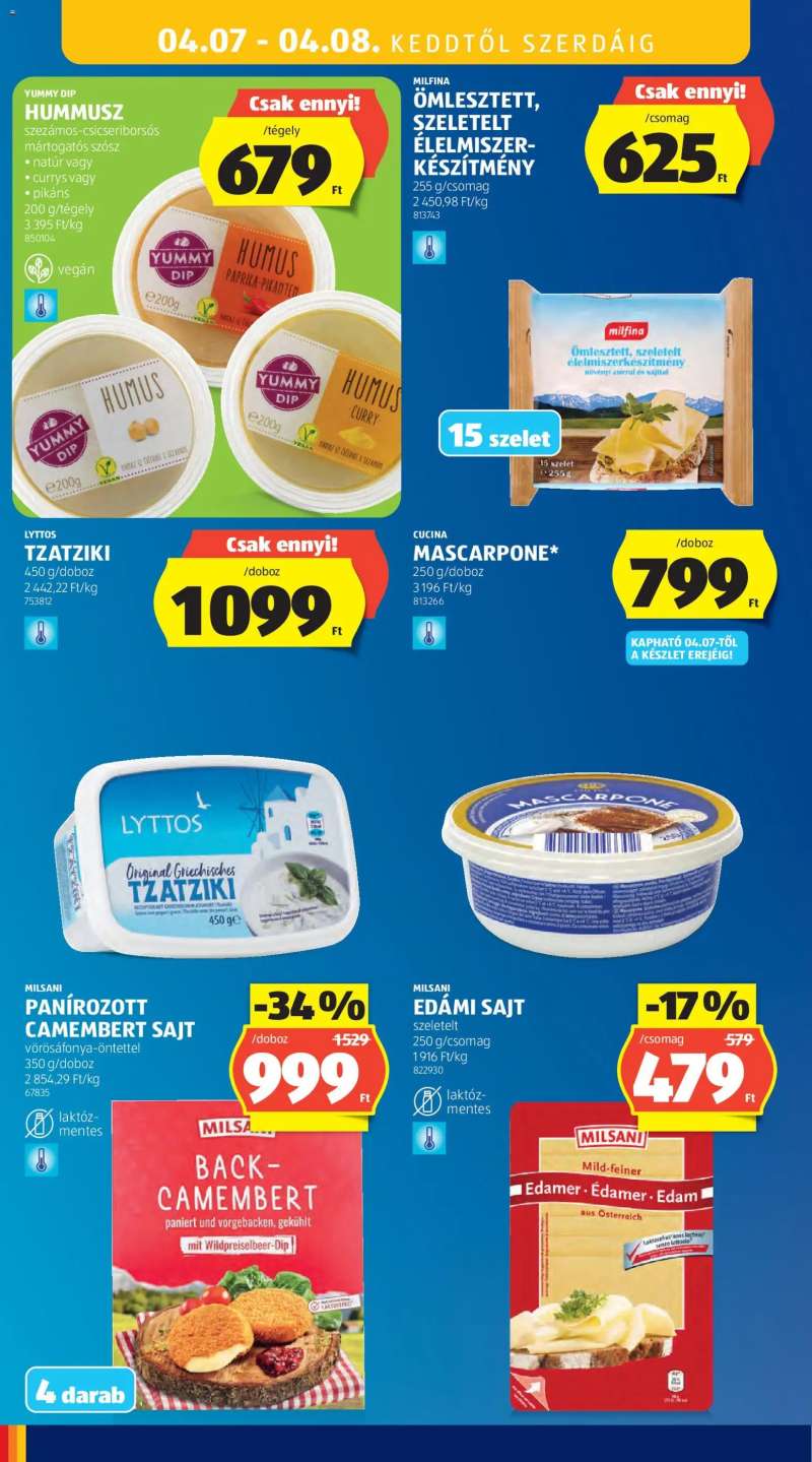 Aldi Aldi akciós újság 40 oldal
