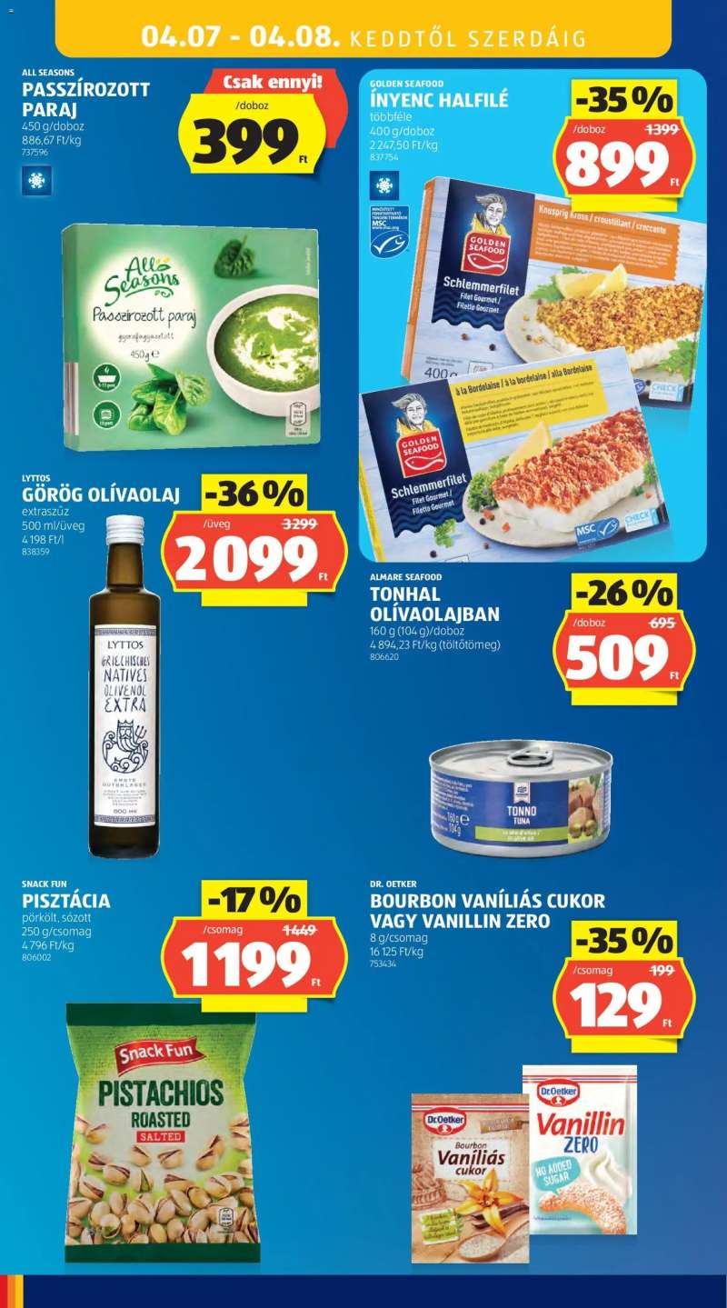 Aldi Aldi akciós újság 42 oldal