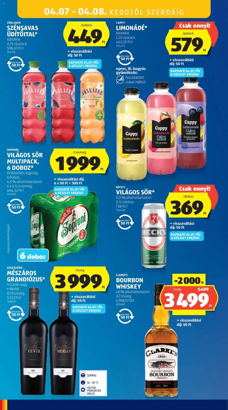 Aldi Aldi akciós újság 44 oldal