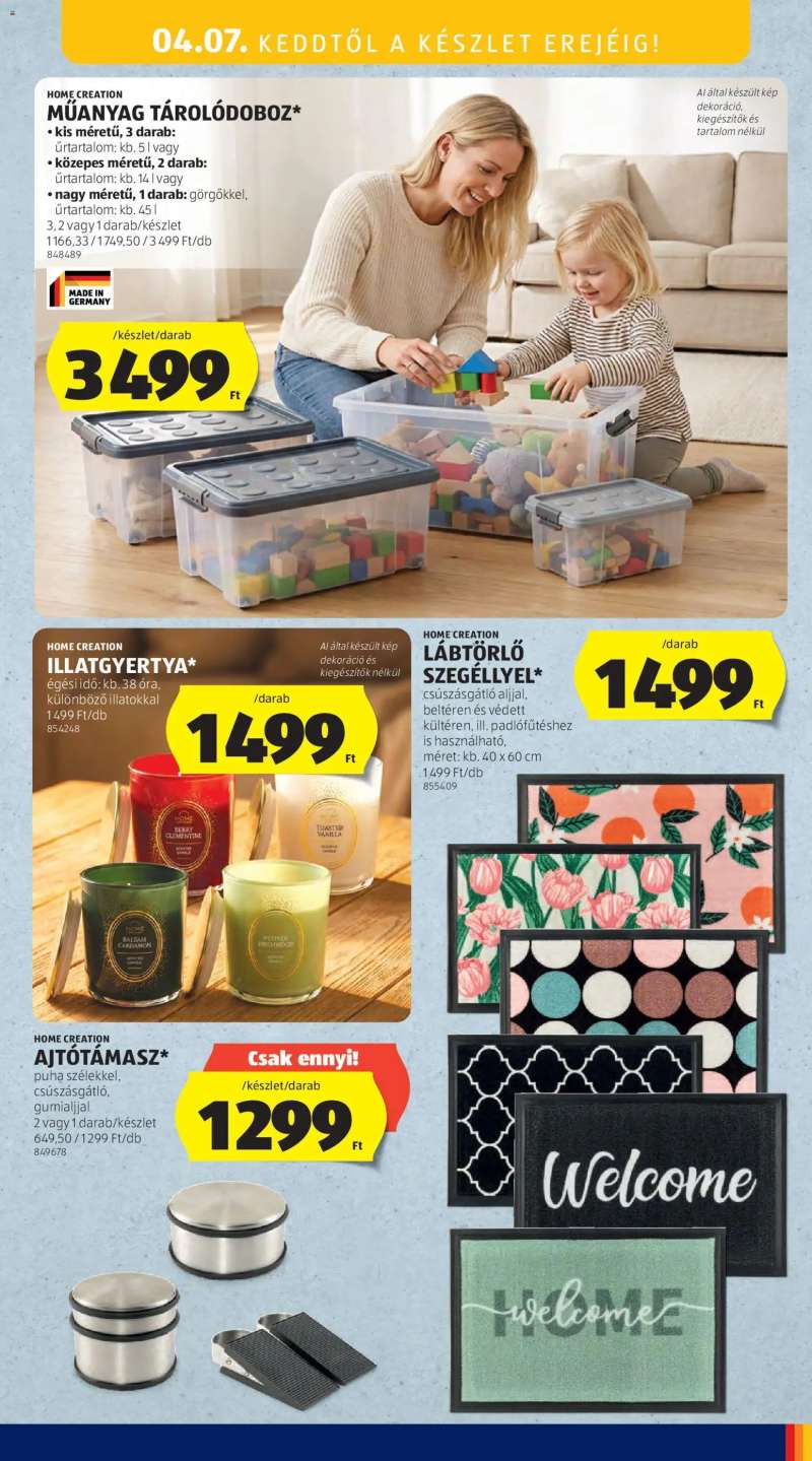 Aldi Aldi akciós újság 47 oldal