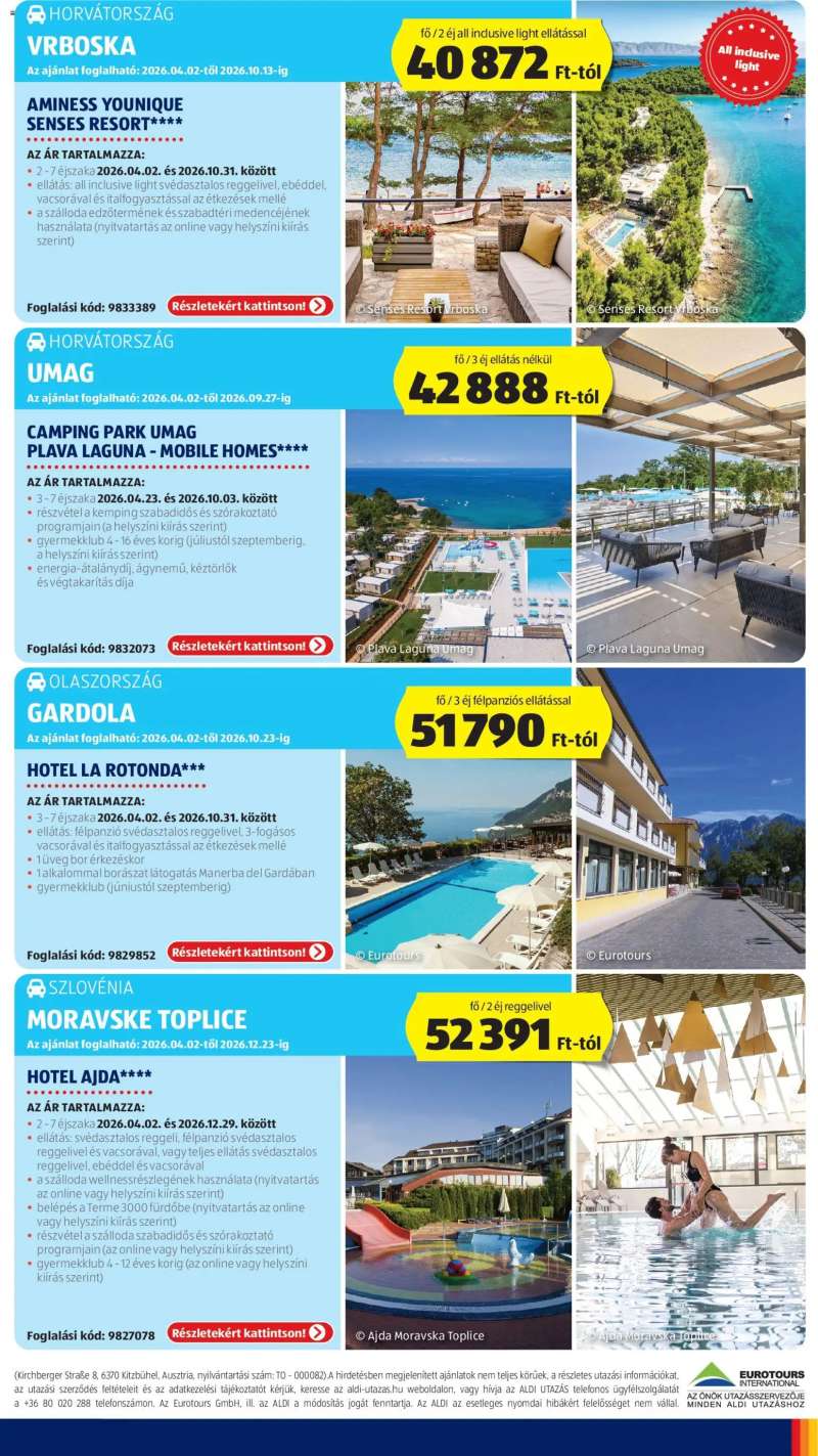 Aldi Aldi akciós újság 57 oldal