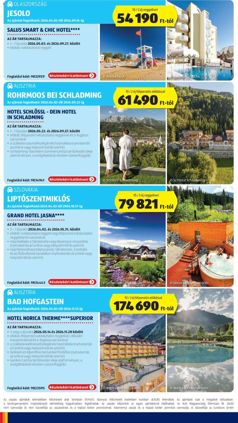 Aldi Aldi akciós újság 58 oldal