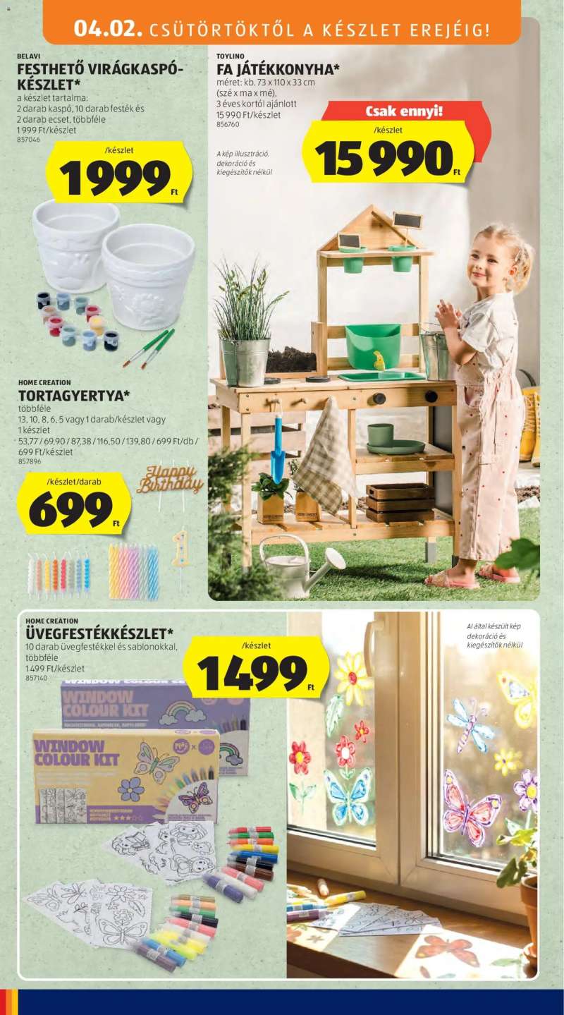 Aldi Aldi Középső sor termékei 10 oldal