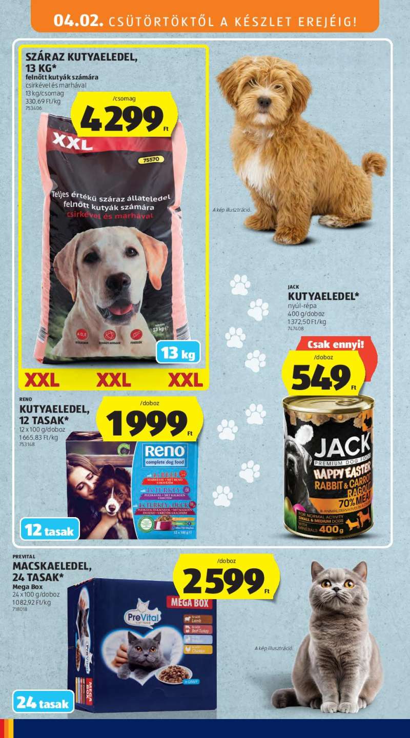 Aldi Középső Sor Akciós Újság 12 oldal