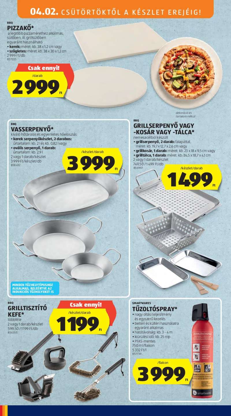 Aldi Középső Sor Akciós Újság 6 oldal