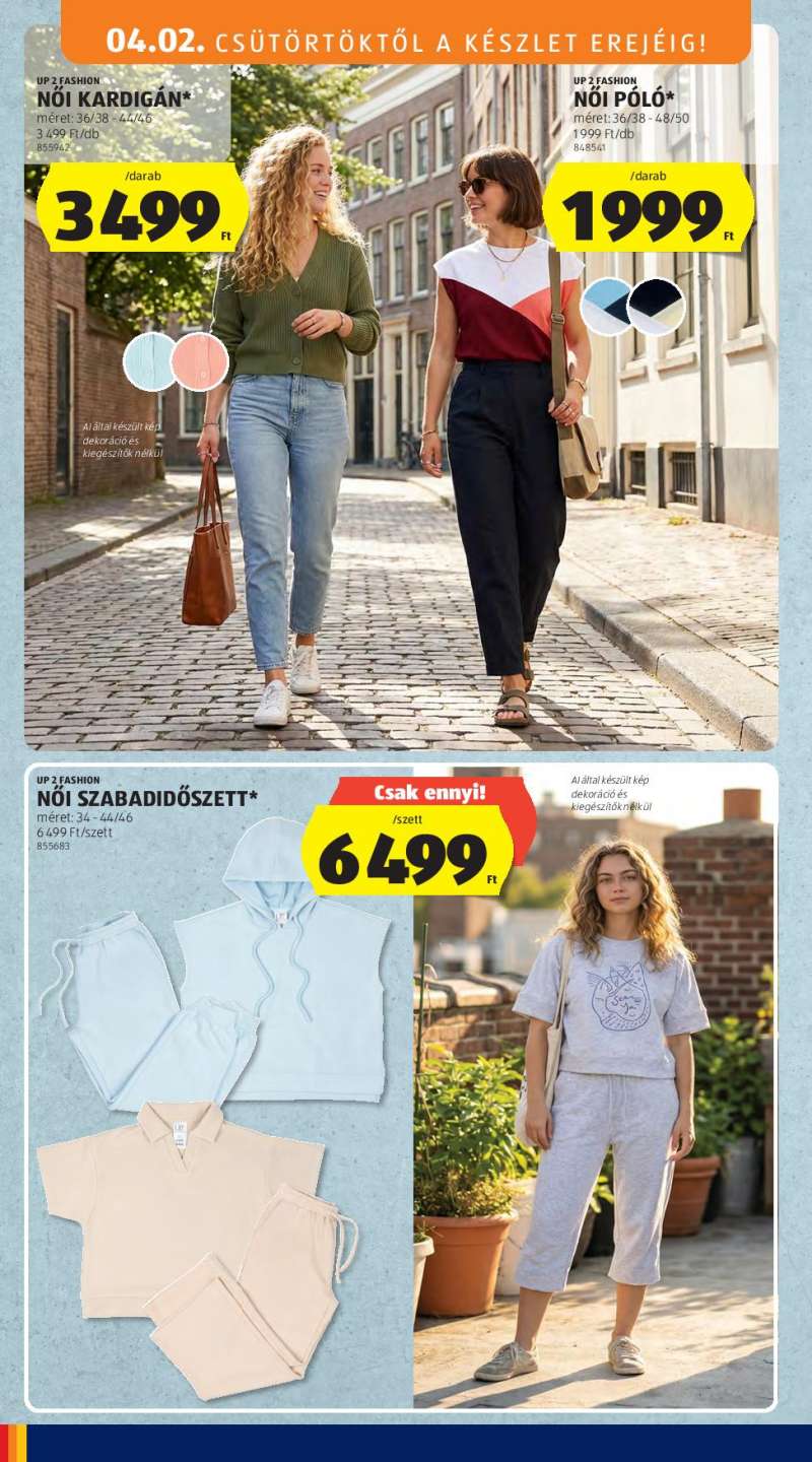 Aldi Középső Sor Akciós Újság 8 oldal