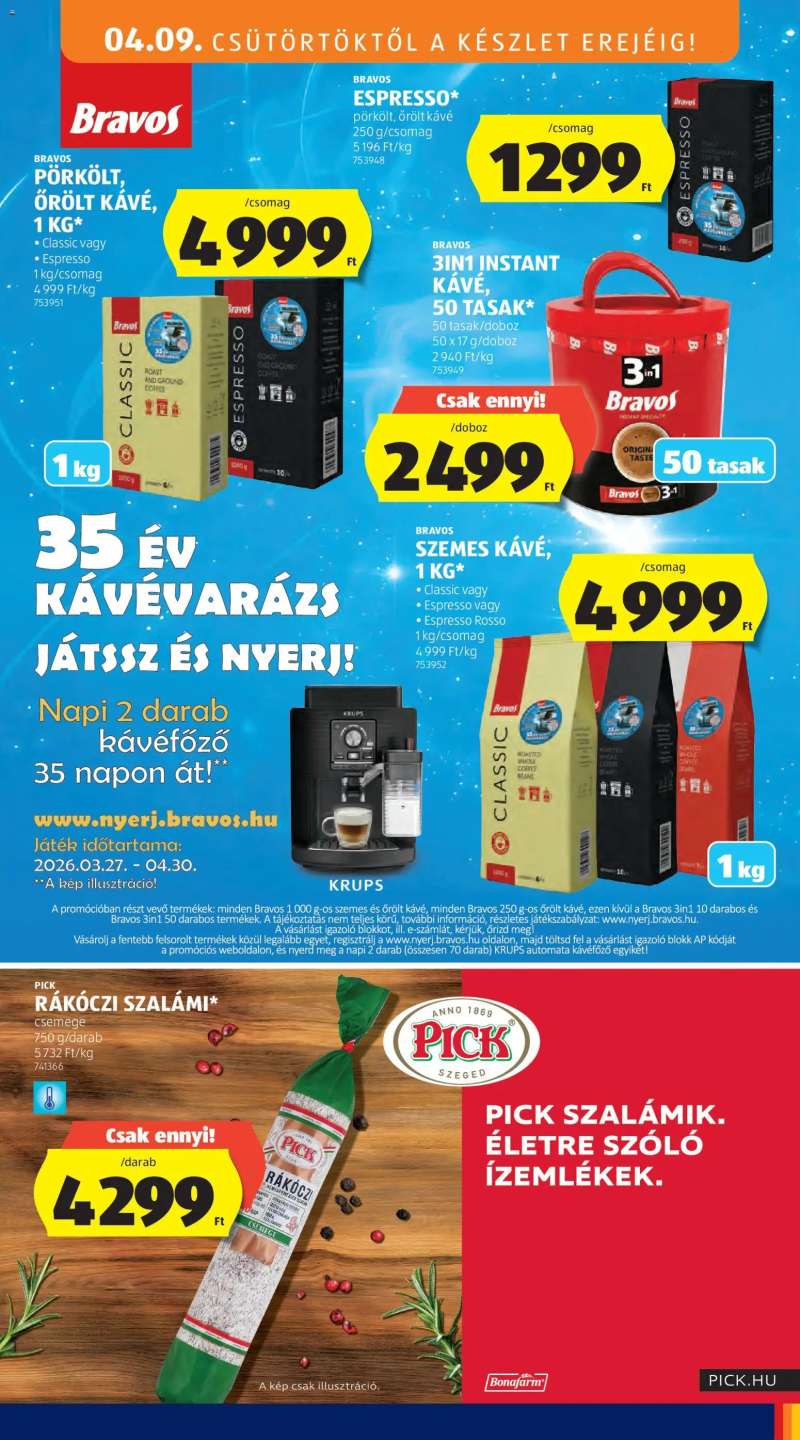 Aldi Aldi akciós újság 15 oldal