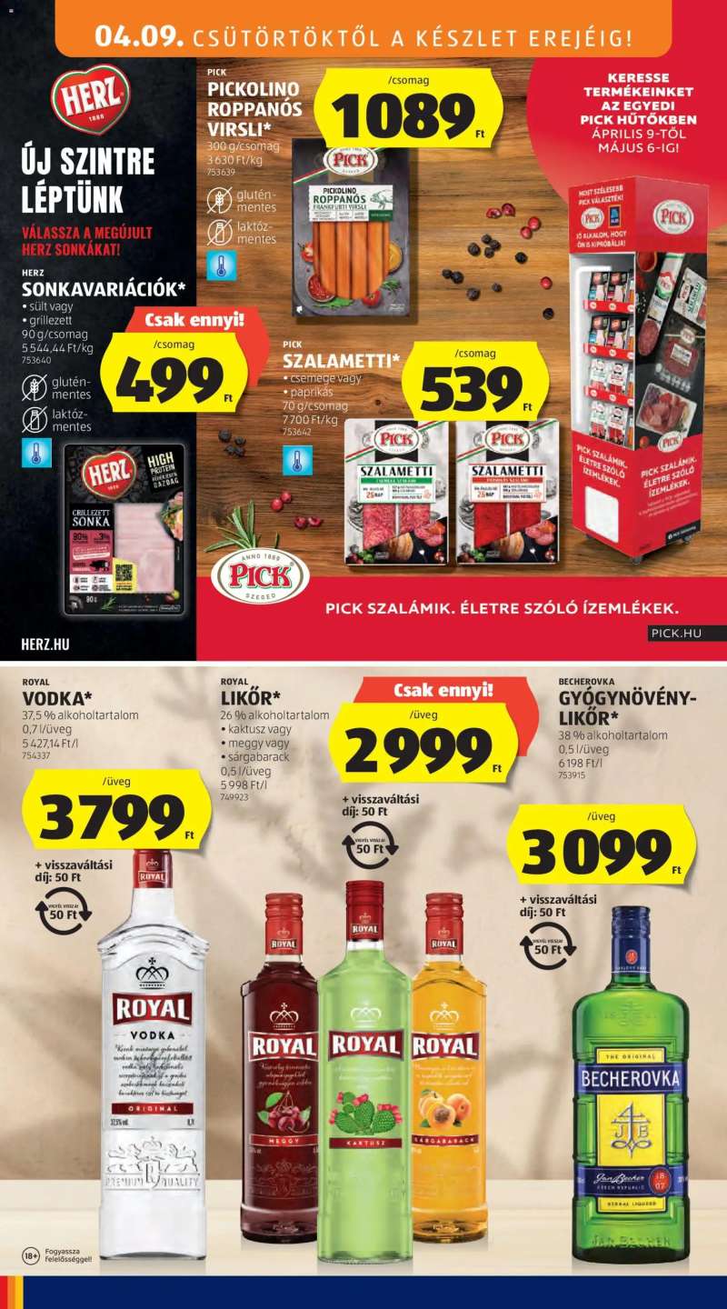 Aldi Aldi akciós újság 18 oldal