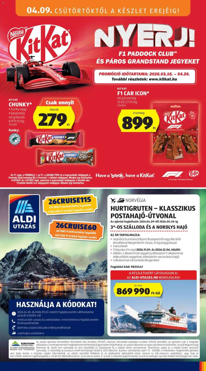 Aldi Aldi akciós újság 19 oldal